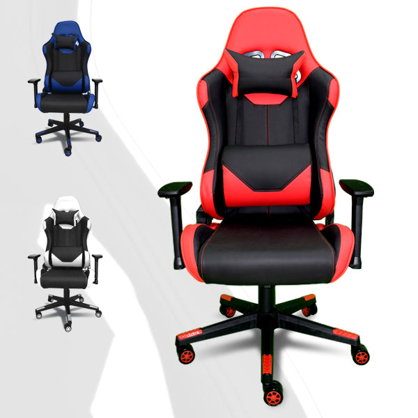 Silla Gaming Ergonómica | Altura Ajustable, | Ideal para Oficina, Escritorio, Teletrabajo, Estudio, Juego, Ordenador