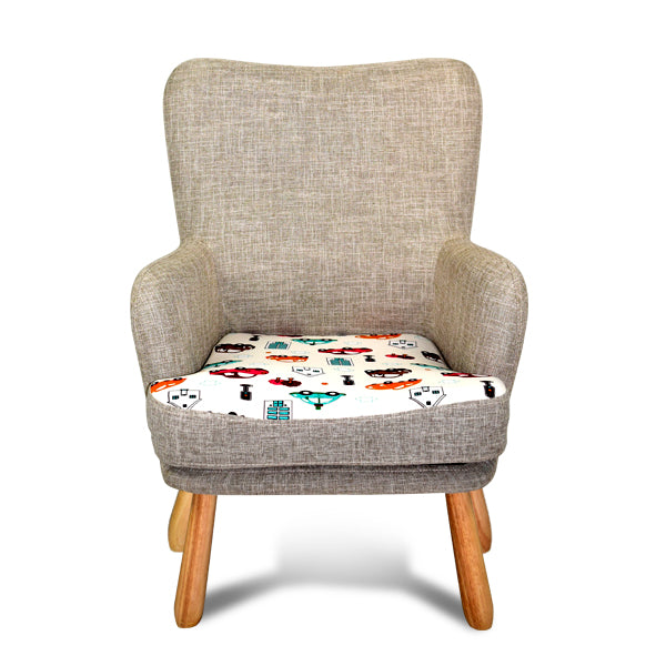 Sillón Infantil Mini Sofá para Niños de +3 Años con Asiento Acolchado Reposabrazos y Estructura de Madera