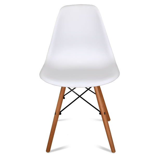 Pack 4 sillas estilo nórdico blanco 56 x 81 x cm