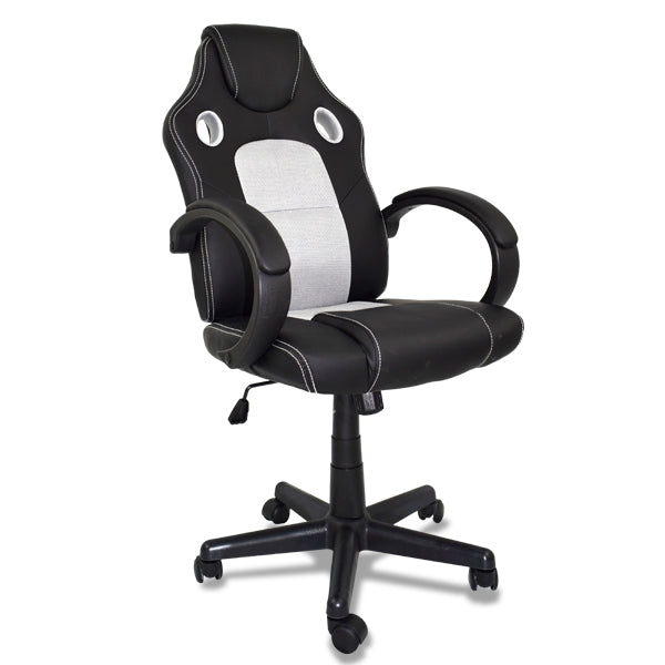 Silla Gaming Ergonómica | Altura Ajustable, | Ideal para Oficina, Escritorio, Teletrabajo, Estudio, Juego, Ordenador