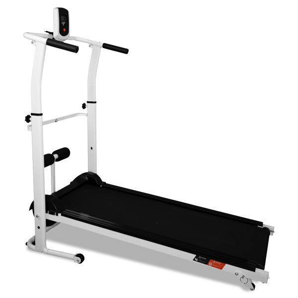 Cinta de correr mecánica plegable pequeña para el hogar, mini máquina para caminar, equipo de ejercicio aeróbico ultra silencioso