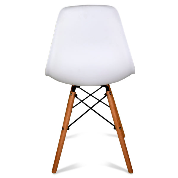 Pack 4 sillas estilo nórdico blanco 56 x 81 x cm