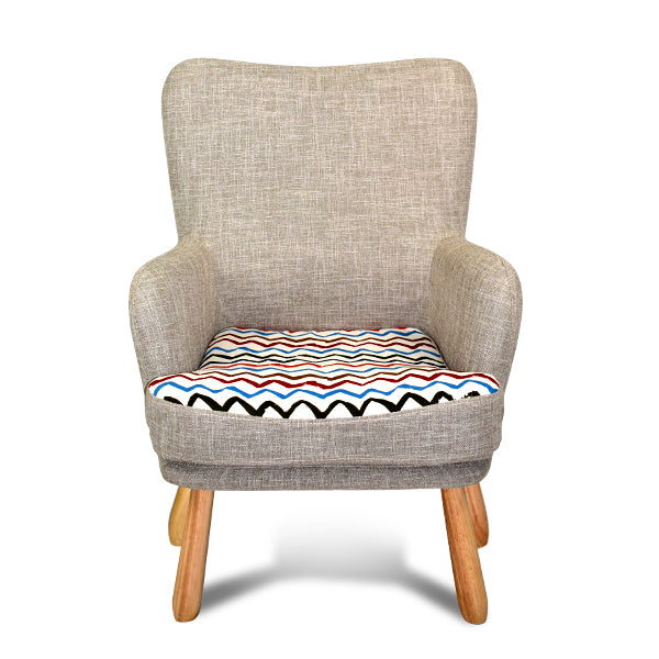 Sillón Infantil Mini Sofá para Niños de +3 Años con Asiento Acolchado Reposabrazos y Estructura de Madera