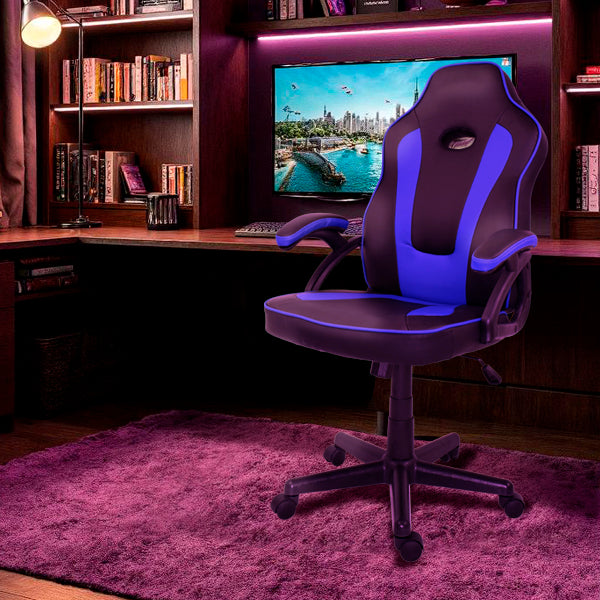Silla Gaming Ergonómica | Altura Ajustable, | Ideal para Oficina, Escritorio, Teletrabajo, Estudio, Juego, Ordenador